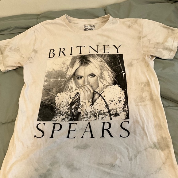 Britney Spears Graphic tie dye tee - Picture 1 of 4